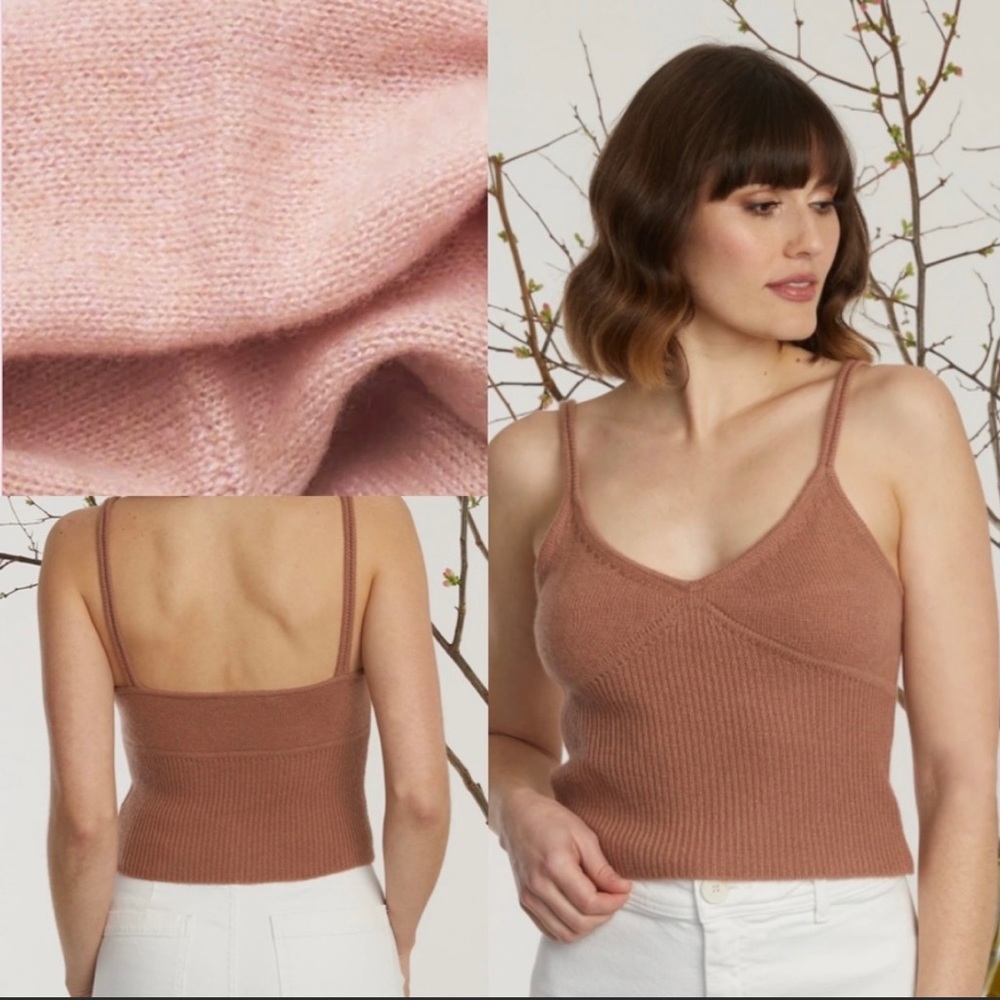 The Cashmere Project | Bralette-Blush Melange | SzL